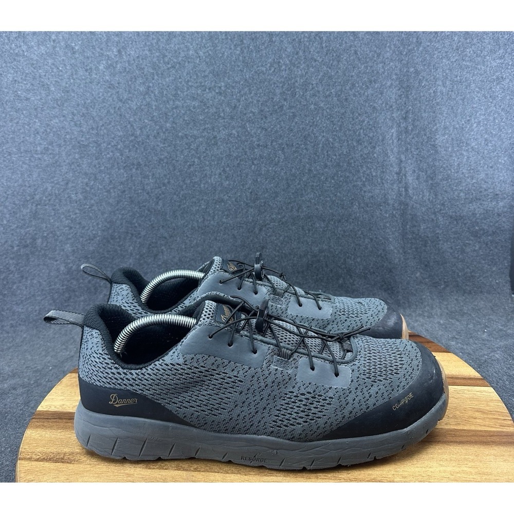 Danner Work Men's 3" Run Time 3 Composite Toe Athletic Work Shoe Gray Sz 12